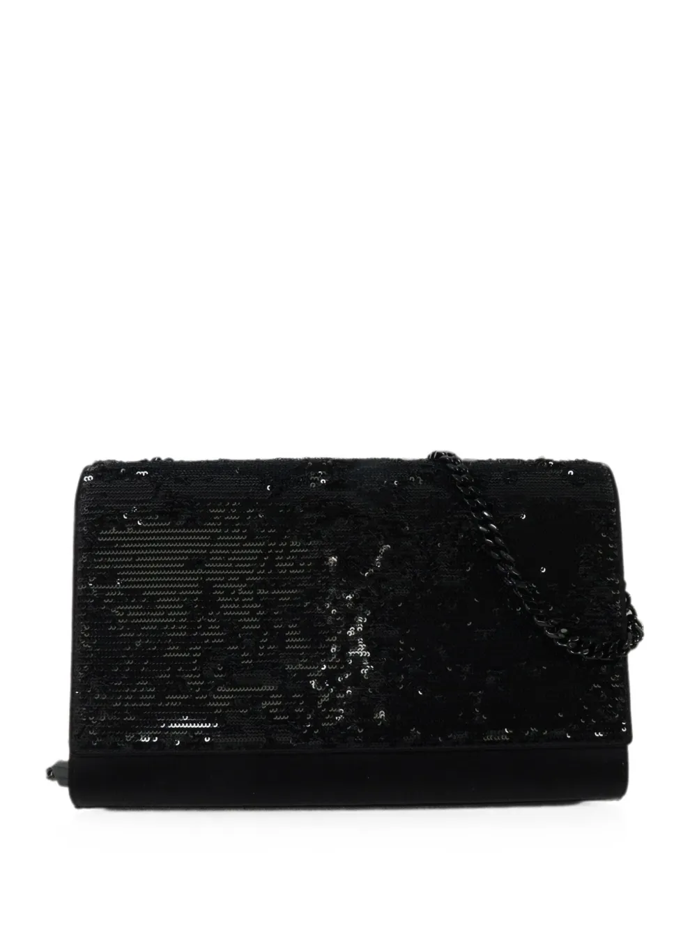 Saint Laurent Pre-Owned sequin-embellished shoulder bag - Nero