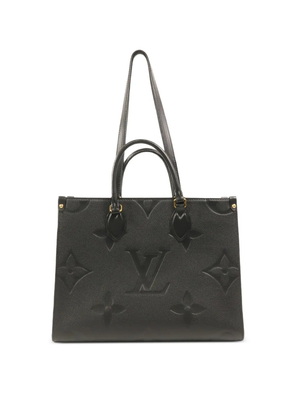 Louis Vuitton Pre-Owned MM OnTheGo Monogram Empreinte leather tote bag - Schwarz