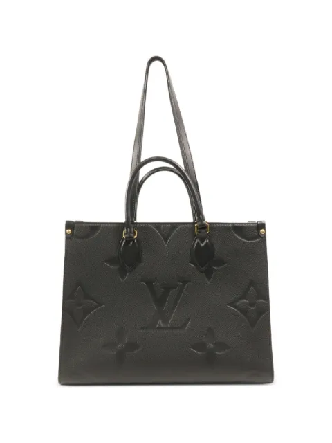 Louis Vuitton Pre-Owned MM OnTheGo Monogram Empreinte leather tote bag