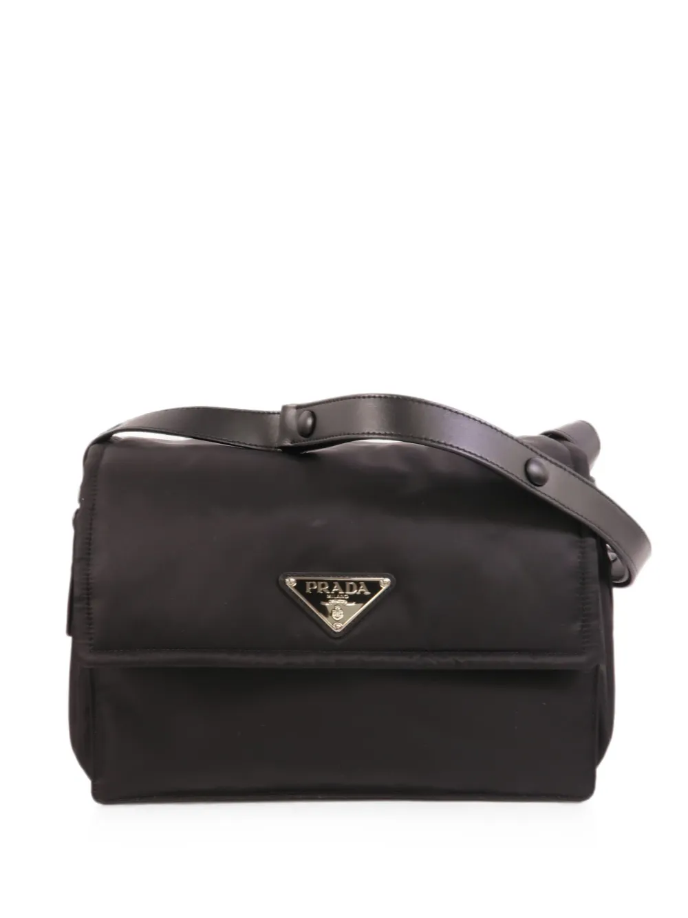Prada Pre-Owned medium padded shoulder bag - Black