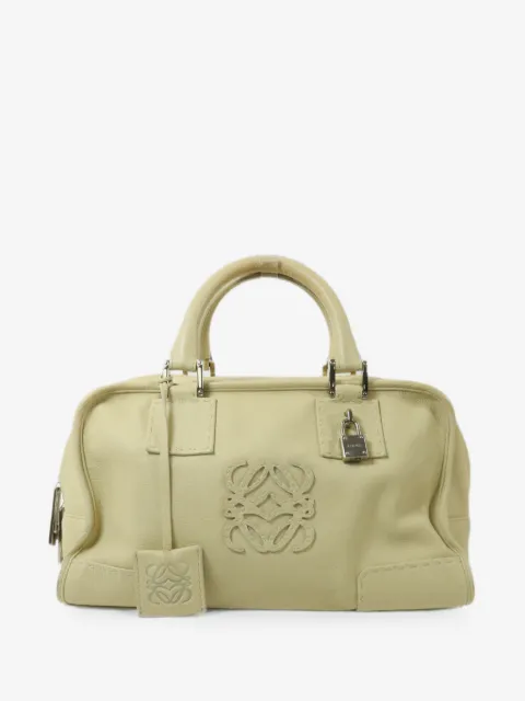 Loewe Pre-Owned 28 Amazona logo-patch tote bag