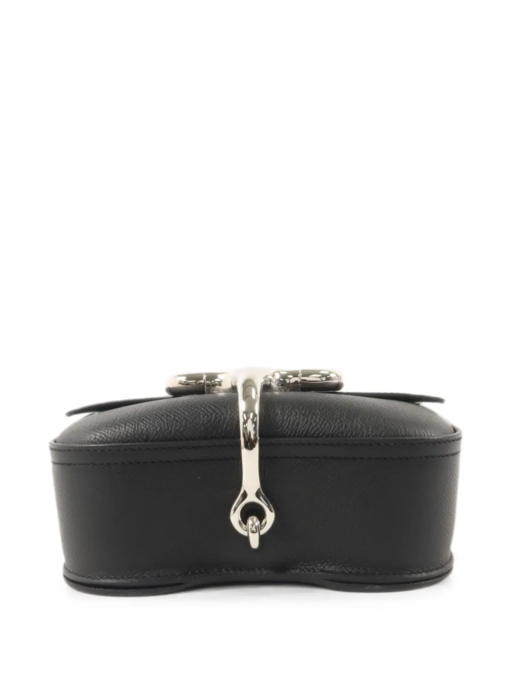 Hermès Pre-owned Mini Della Cavalleria Shoulder Bag in Black, view 4