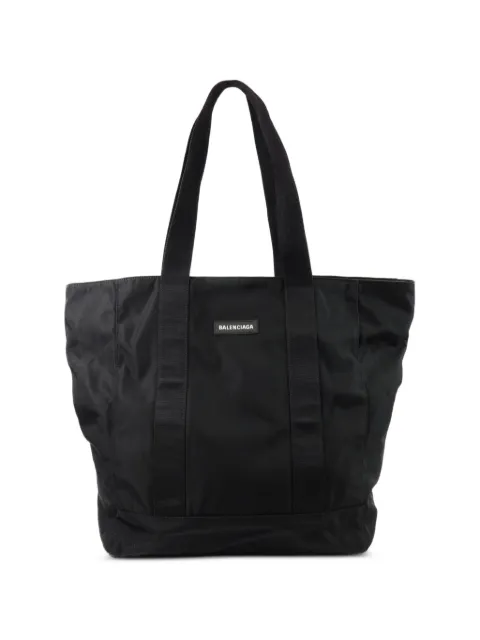 Balenciaga Pre-Owned logo-patch tote bag