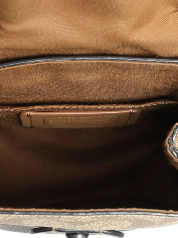 Coach Vintage COACH SHW Hudson Small Pack Shoulder Bag CB928