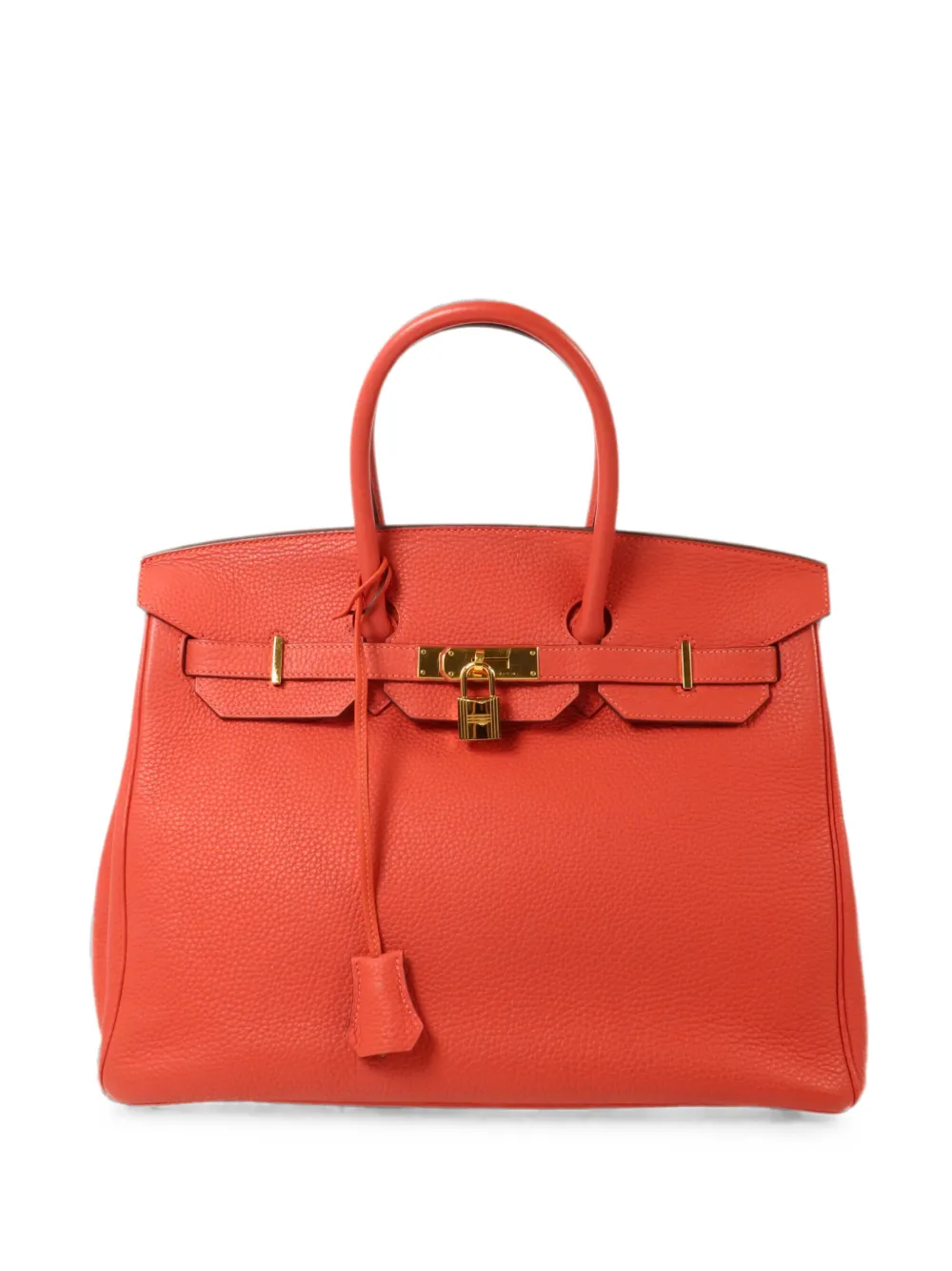Hermès Pre-Owned Birkin 35 Togo leather handbag - Red