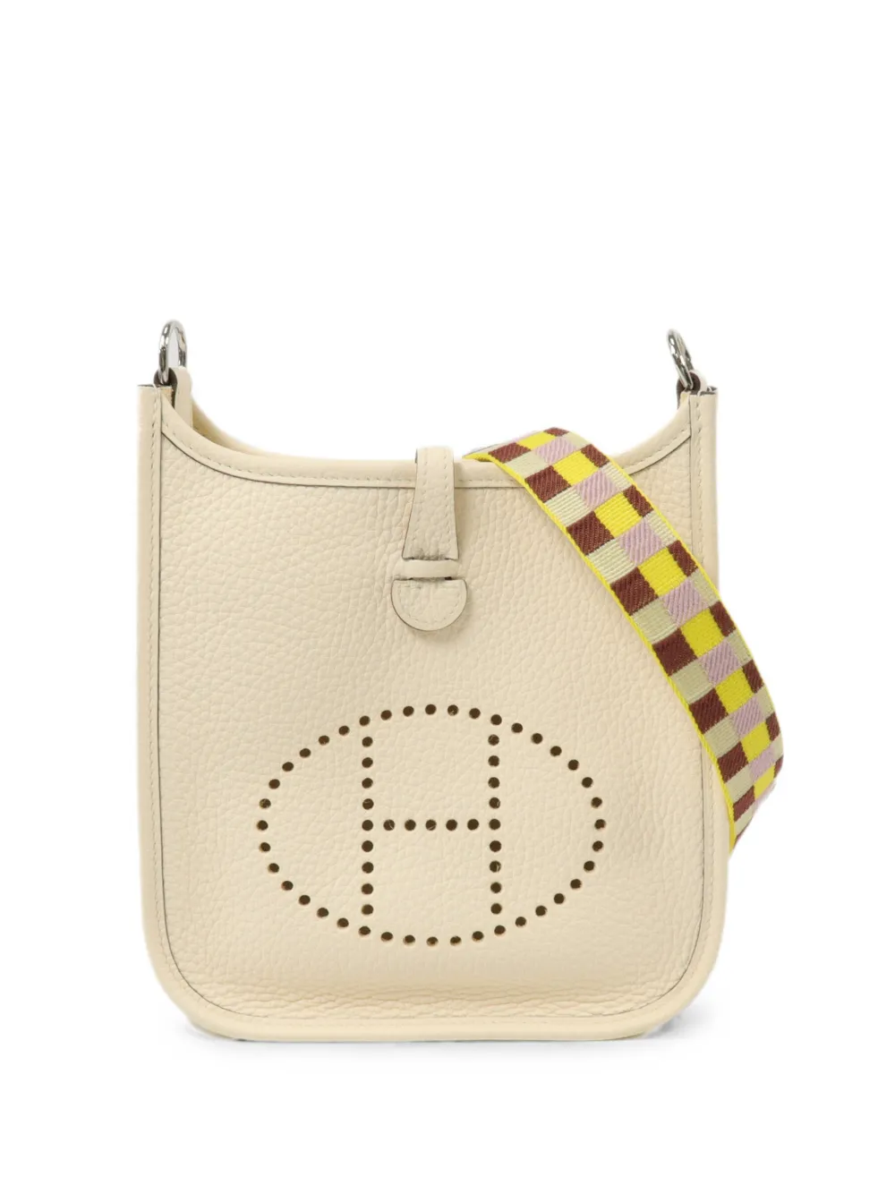 Hermès Pre-Owned Evelyne TPM shoulder bag - Nude