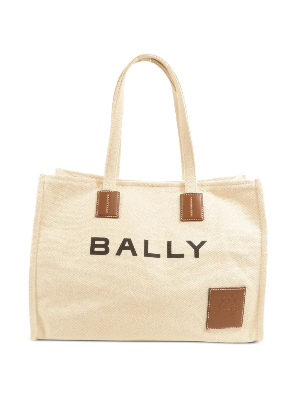 【激レア】BALLY バリー デカロゴ ゴールド金具 キャンバス トートバッグ 激レア】BALLY バリー デカロゴ ゴールド金具 キャンバス トートバッグ