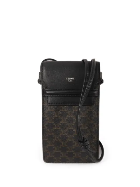 Celine Pre-Owned Triomphe Phone Pouch mini shoulder bag