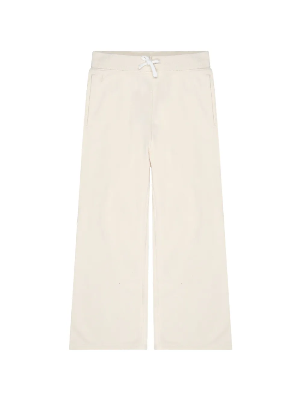 POLO RALPH LAUREN KIDS logo-embroidered drawstring track pants - Toni neutri