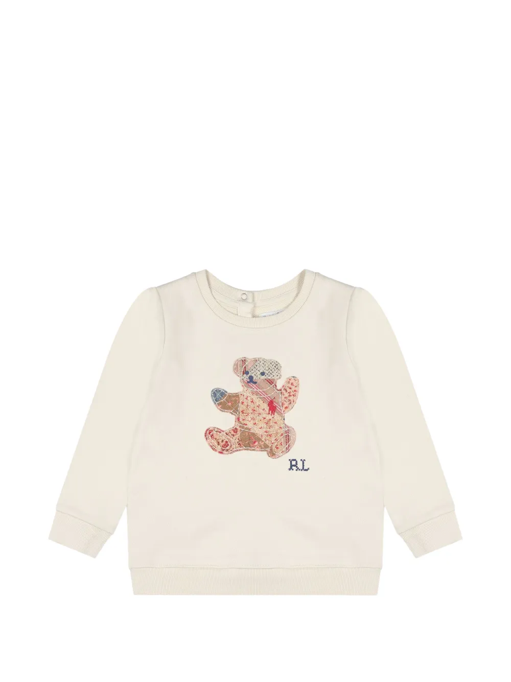 POLO RALPH LAUREN KIDS Trainingspak met patchwork Beige