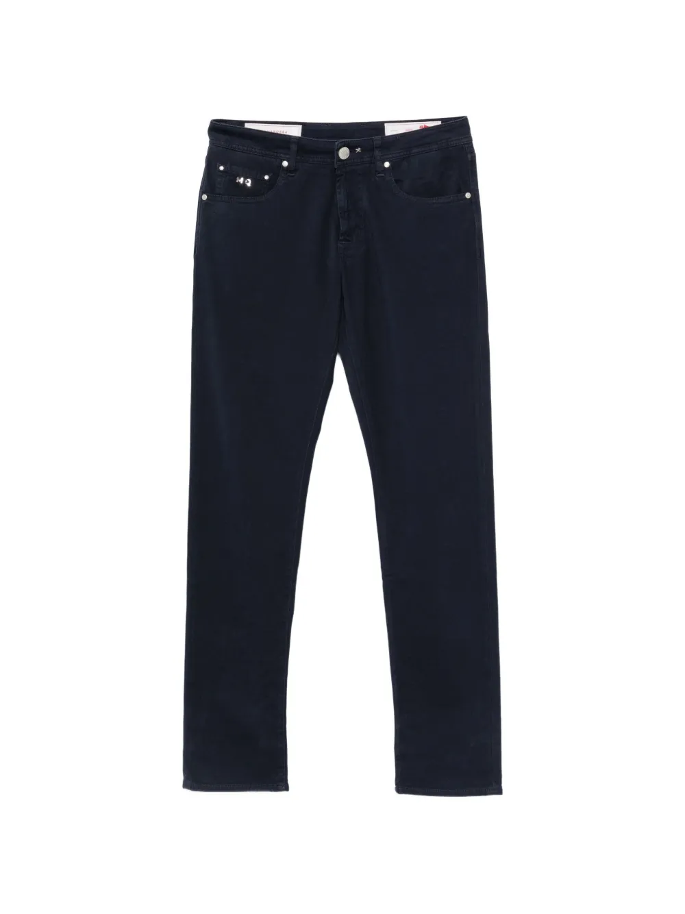 Sartoria Tramarossa Michelangelo logo-patch trousers - Blau