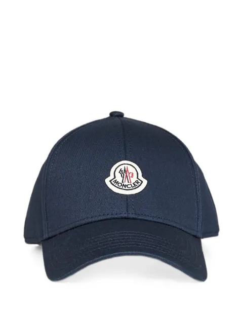 Moncler logo-patch baseball cap
