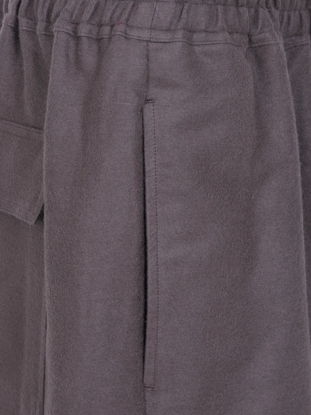 Rick Owens Faun shorts met elastische tailleband Grijs