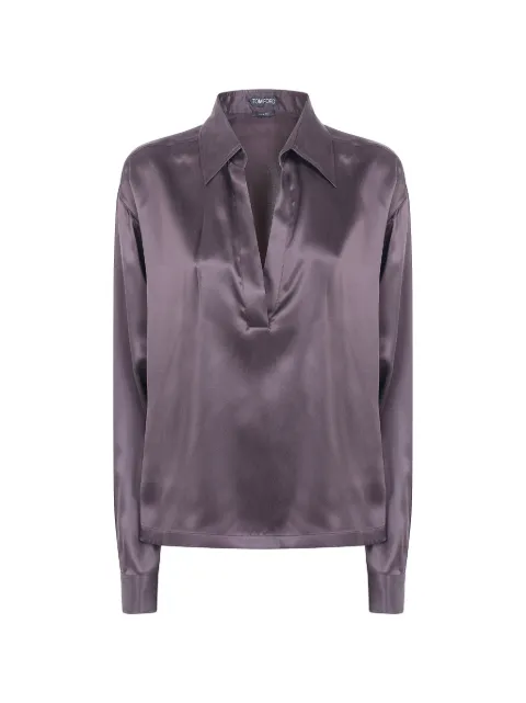 TOM FORD silk top