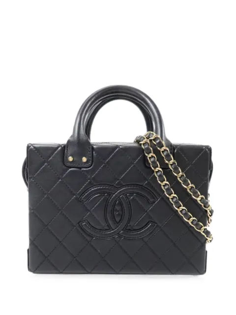 CHANEL Pre-Owned Vanity Case CC mini tote bag
