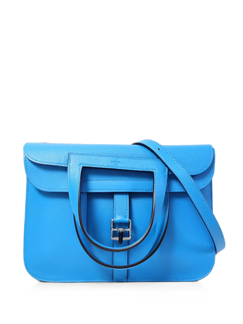 Hermès Pre-Owned Halzan 25 shoulder bag - Blue
