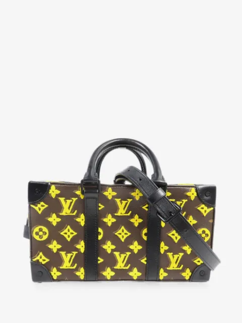 Louis Vuitton Pre-Owned Trunk Speedy Monogram Tuffetage tote bag