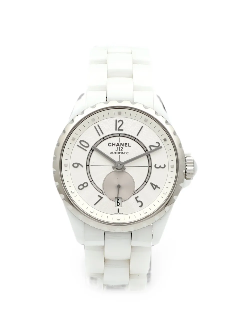 CHANEL Pre-Owned J12 Ceramic 38mm watch - Bianco