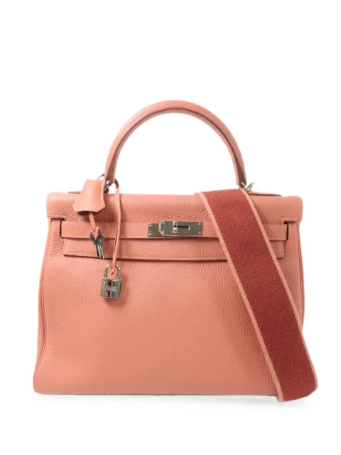 Hermès Pre-Owned Kelly 32 calf leather tote bag