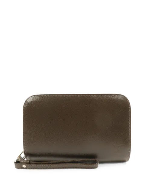 Louis Vuitton Pre-Owned Baikal Taiga clutch bag