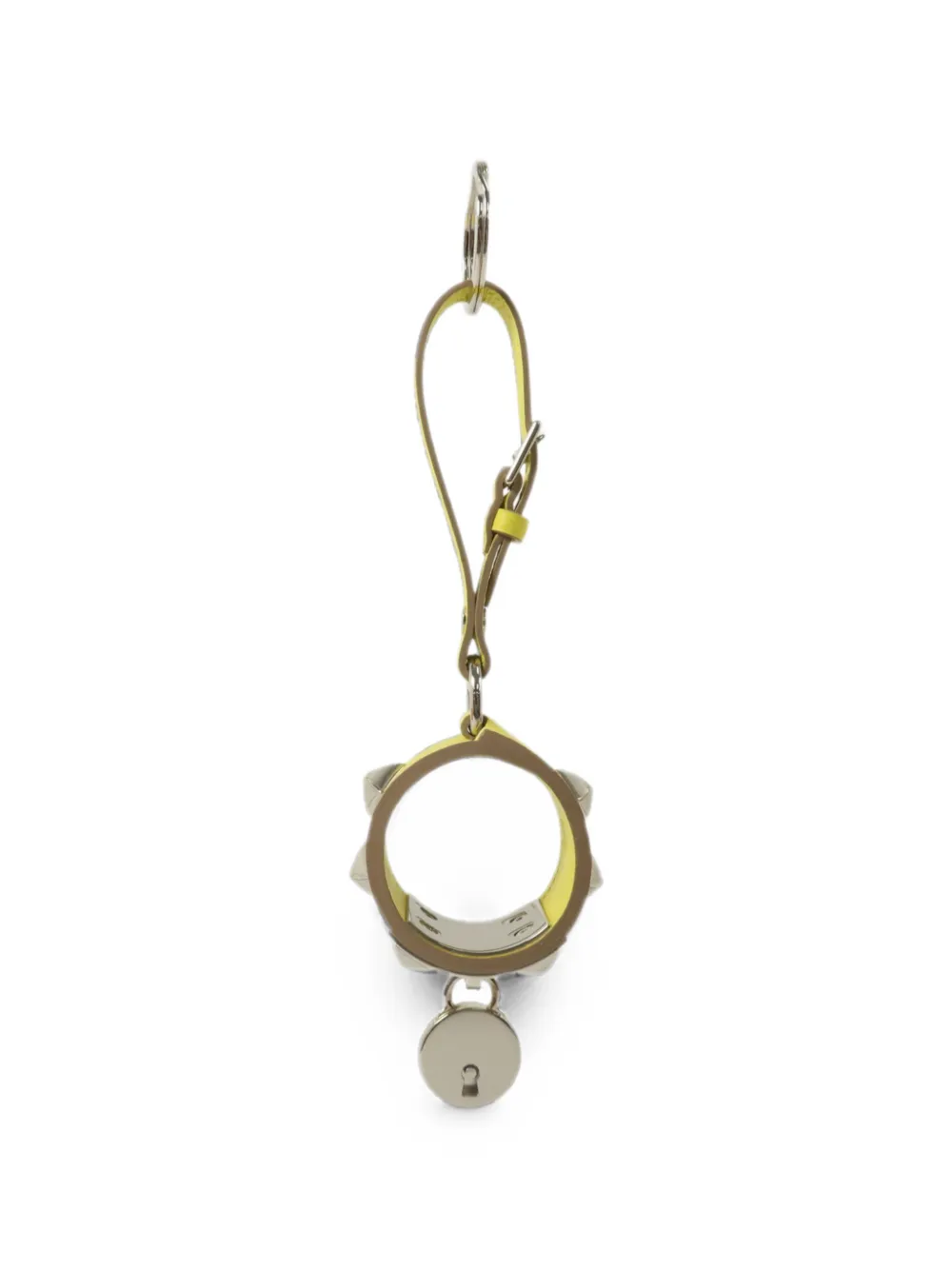 Hermès Pre-Owned Collier de Chien bag charm - Yellow
