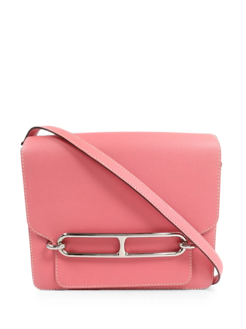 Hermès Pre-Owned Roulis calf leather shoulder bag - Pink
