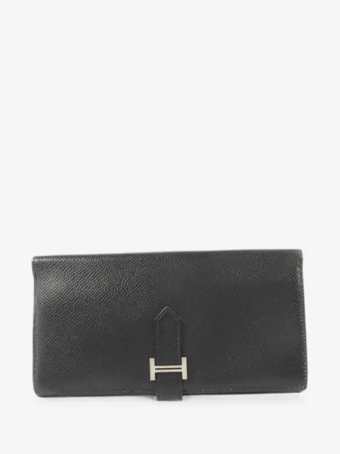 Hermès Pre-Owned Bearn Epsom leather long wallet