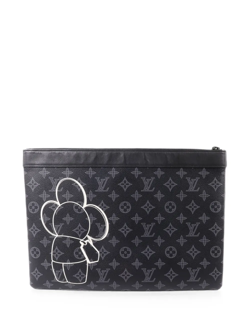 Louis Vuitton Pre-Owned Vivienne Pochette Apollo clutch bag - Black