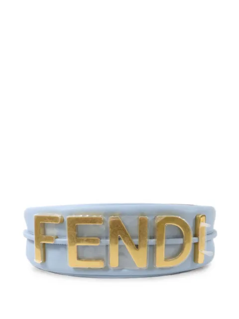 Fendi Pre-Owned Fendigraphy lettering shoulder bag