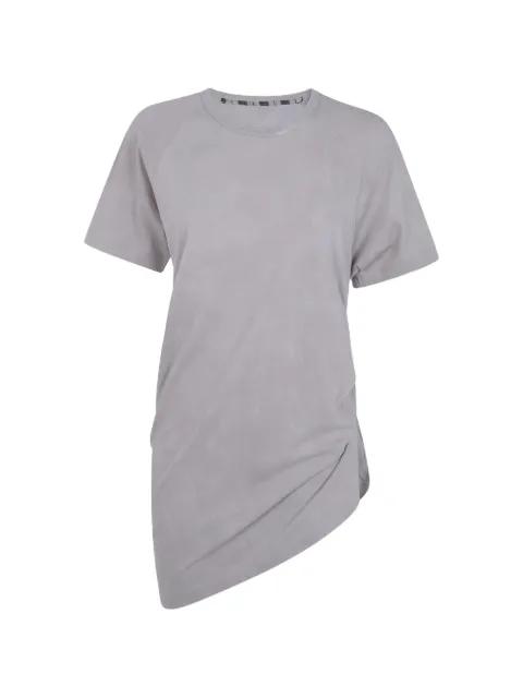 Ziggy Chen Camiseta assimétrica franzida