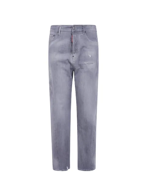 DSQUARED2 distressed wide-leg jeans