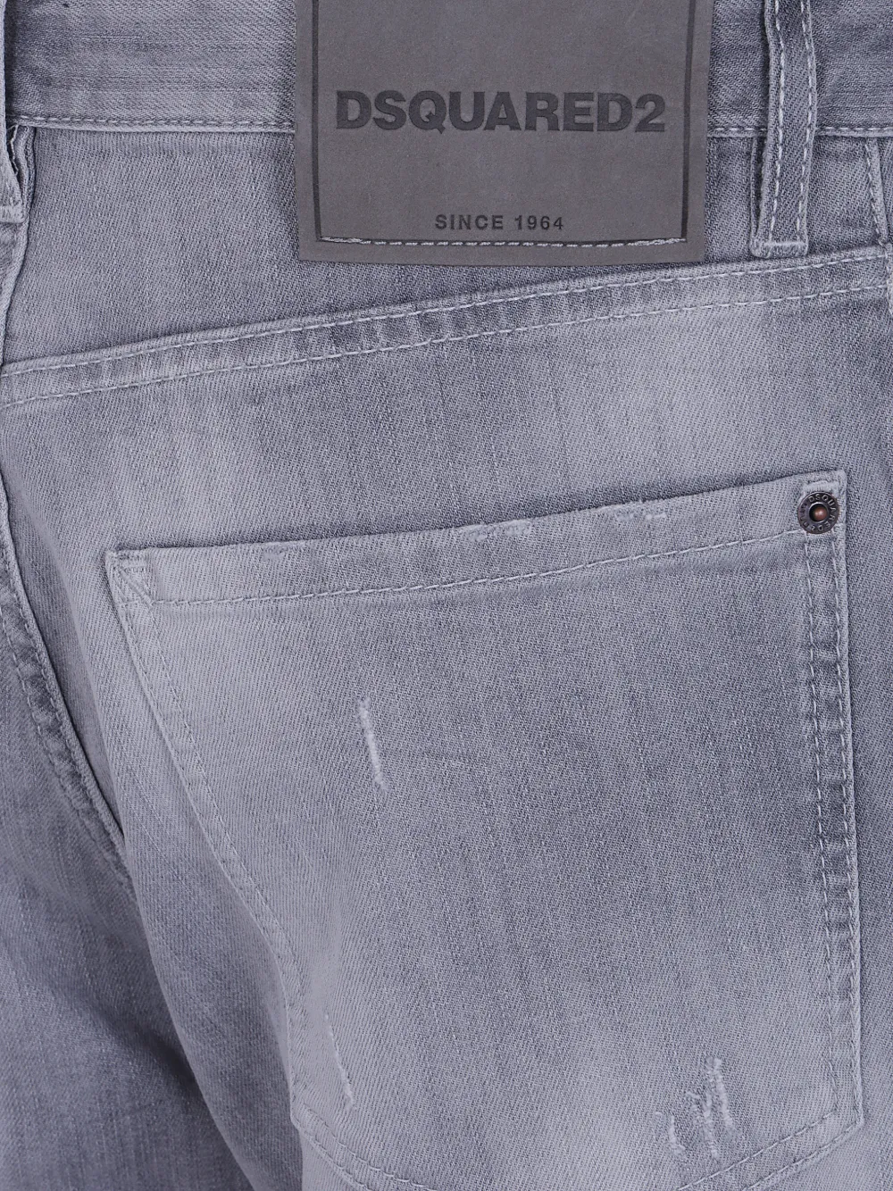 DSQUARED2 Gerafelde jeans Grijs
