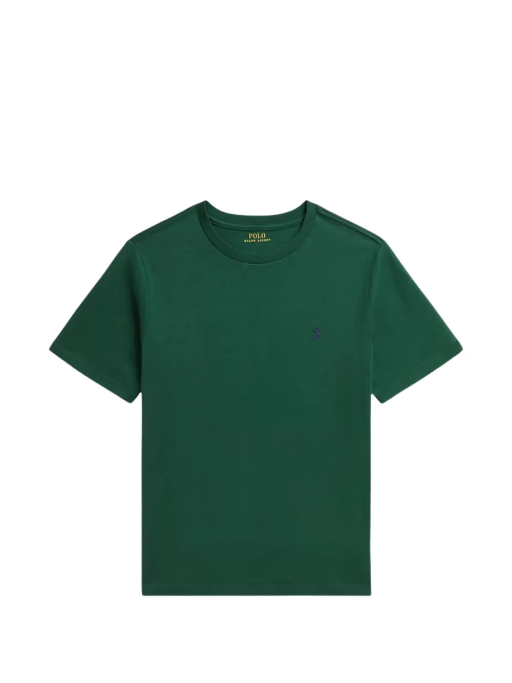 POLO RALPH LAUREN KIDS T-shirt con logo ricamato - Verde