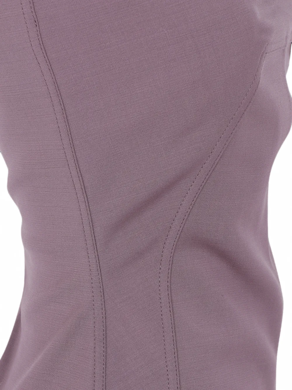 Rick Owens Strapless top met naad Paars