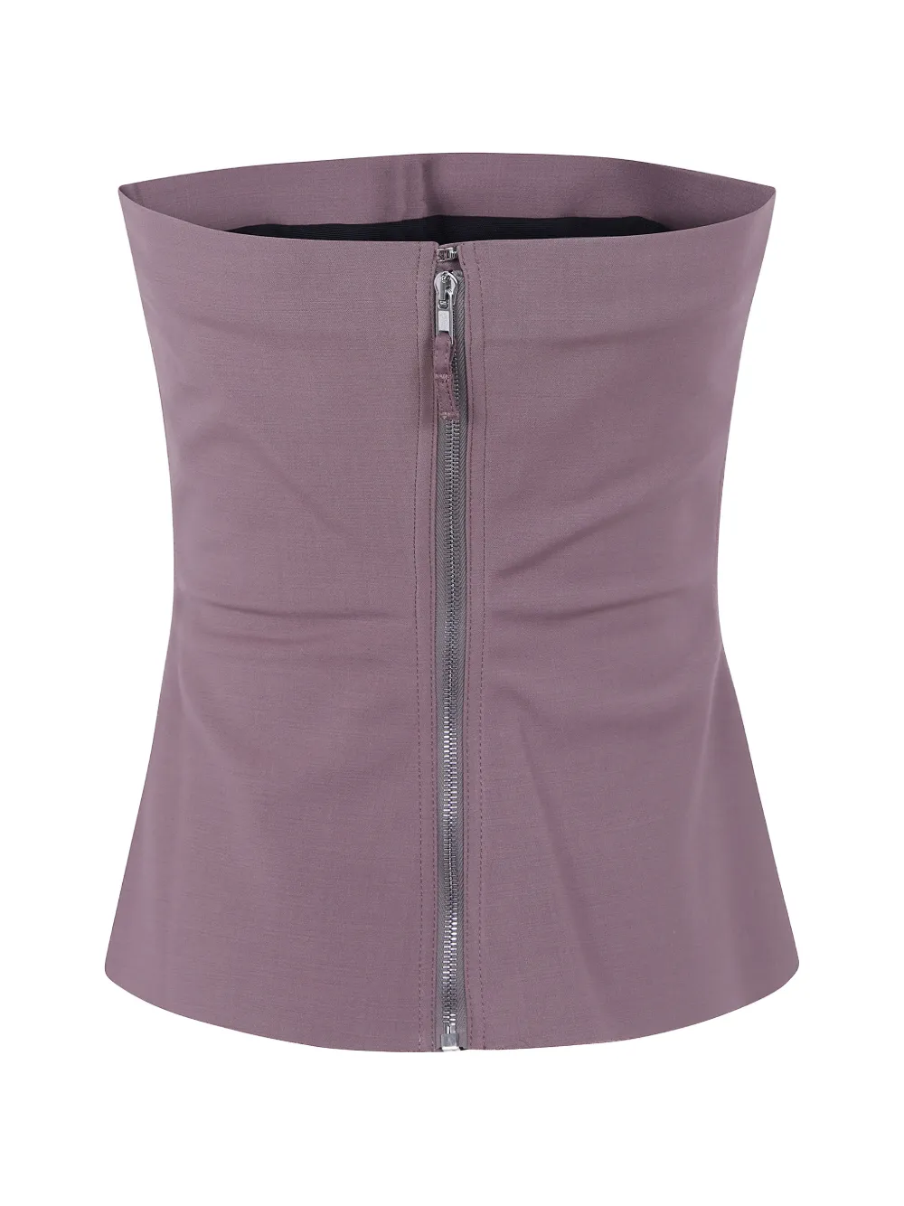 Rick Owens Strapless top met naad Paars