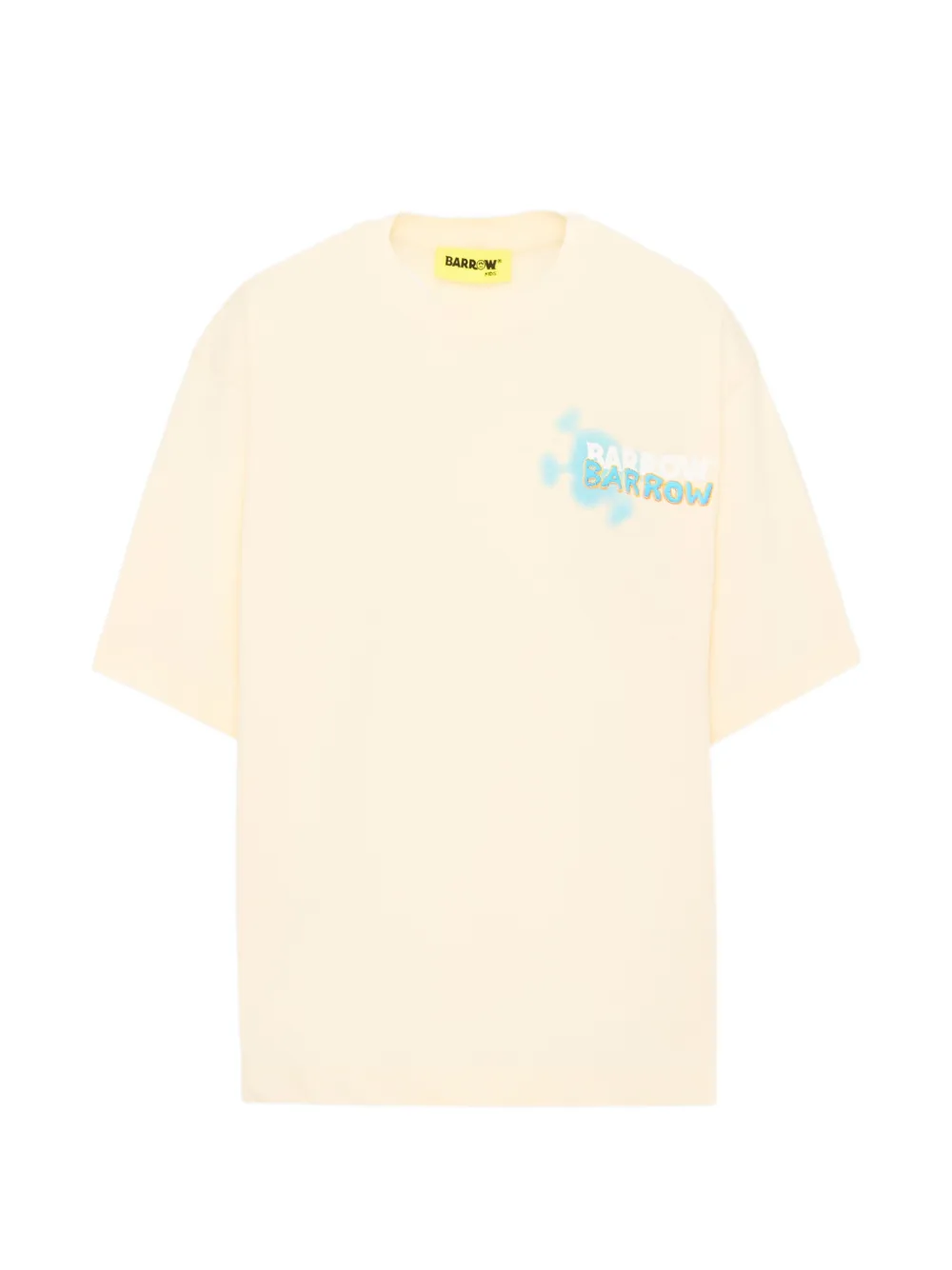 Barrow kids graphic-print T-shirt - Toni neutri