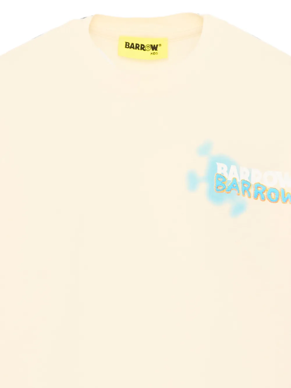 Barrow kids T-shirt met grafische print Beige