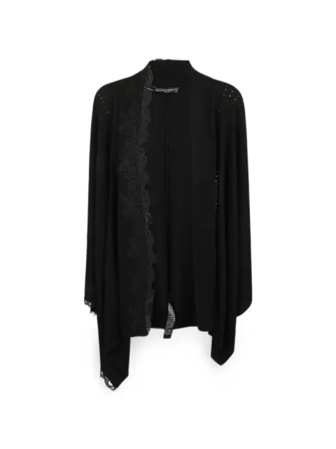Ermanno Scervino lace-trim open-knit stole