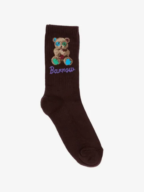 Barrow kids calcetines con motivo de osito en intarsia