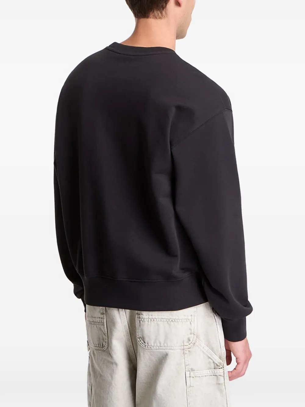 Vans logo-detail sweatshirt Zwart