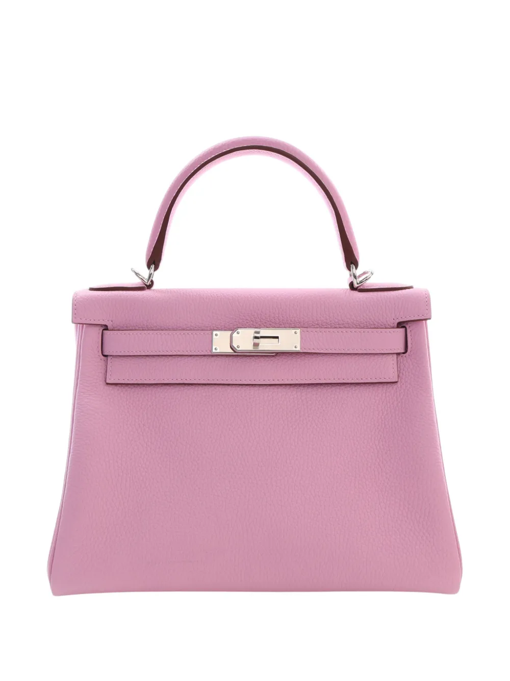 Hermès Pre-Owned 2022 Togo Kelly II Retourne 28 satchel - Rosa