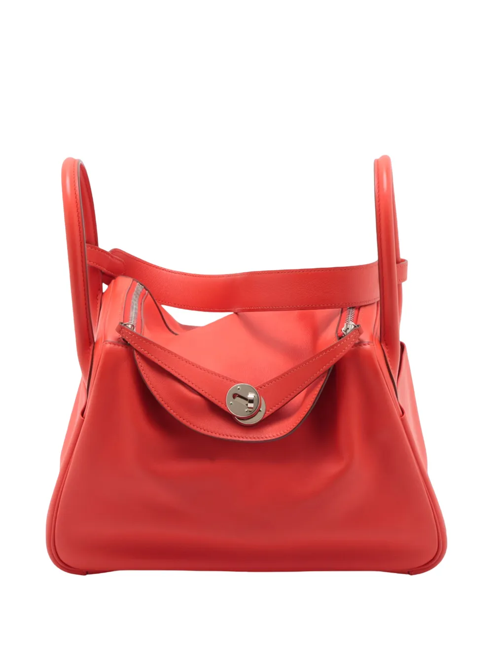 Hermès Pre-Owned 2014 Clemence Lindy 30 shoulder bag - Rot
