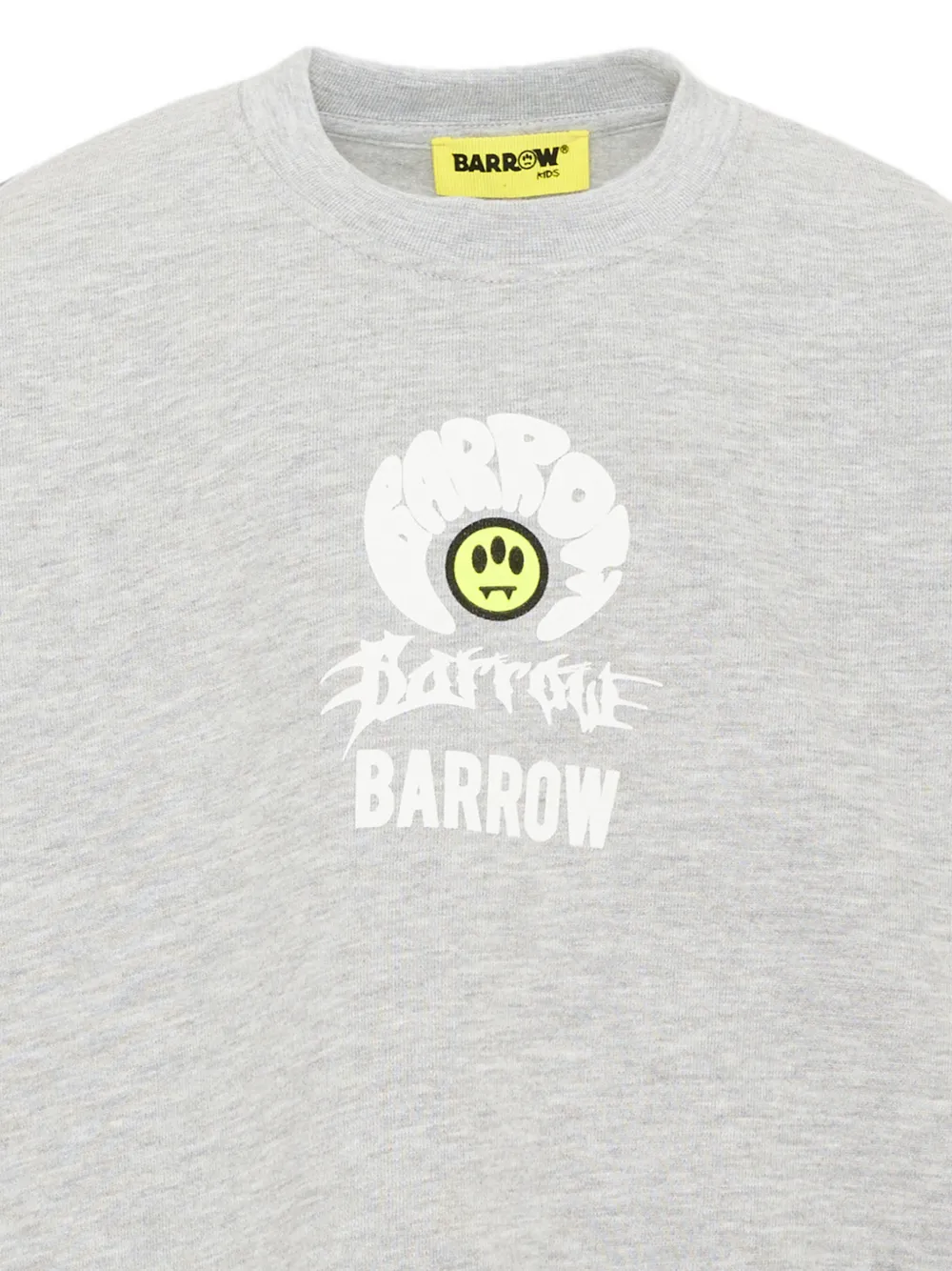 Barrow kids Sweater met grafische print Grijs