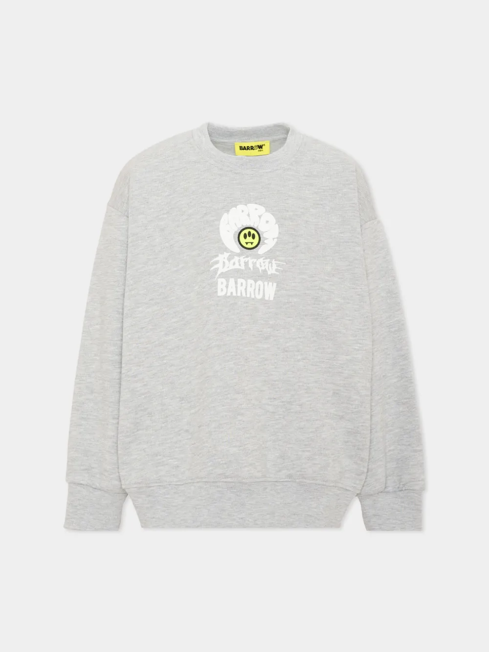 Barrow kids graphic-print sweatshirt - Grigio