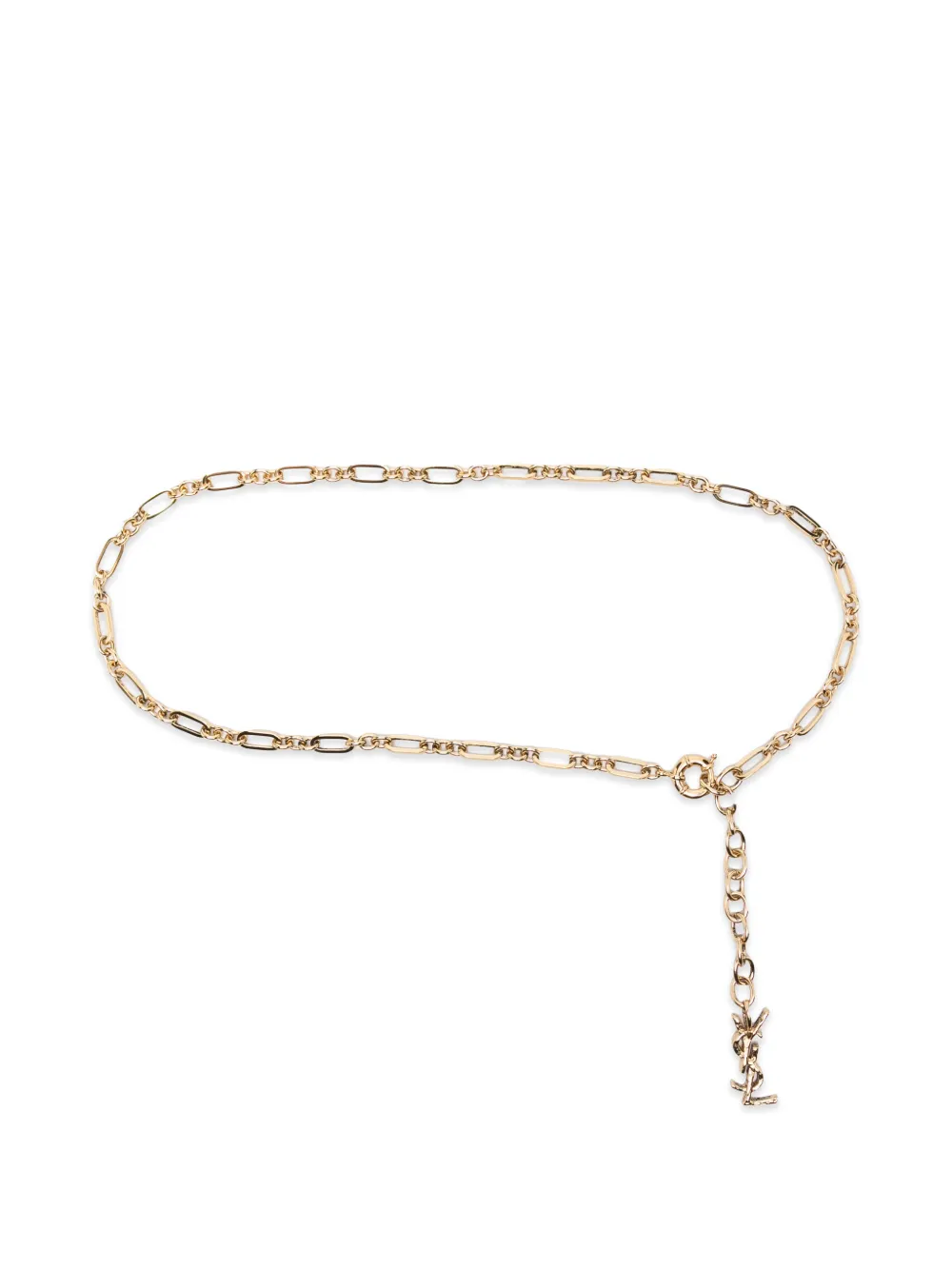 Saint Laurent Cassandre chain belt - Gold