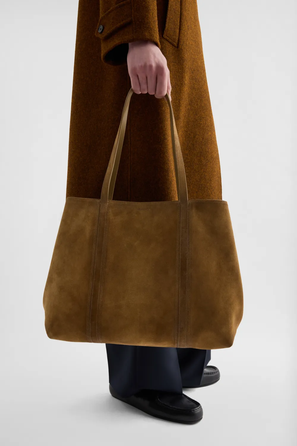Jil Sander Foro shopper Bruin