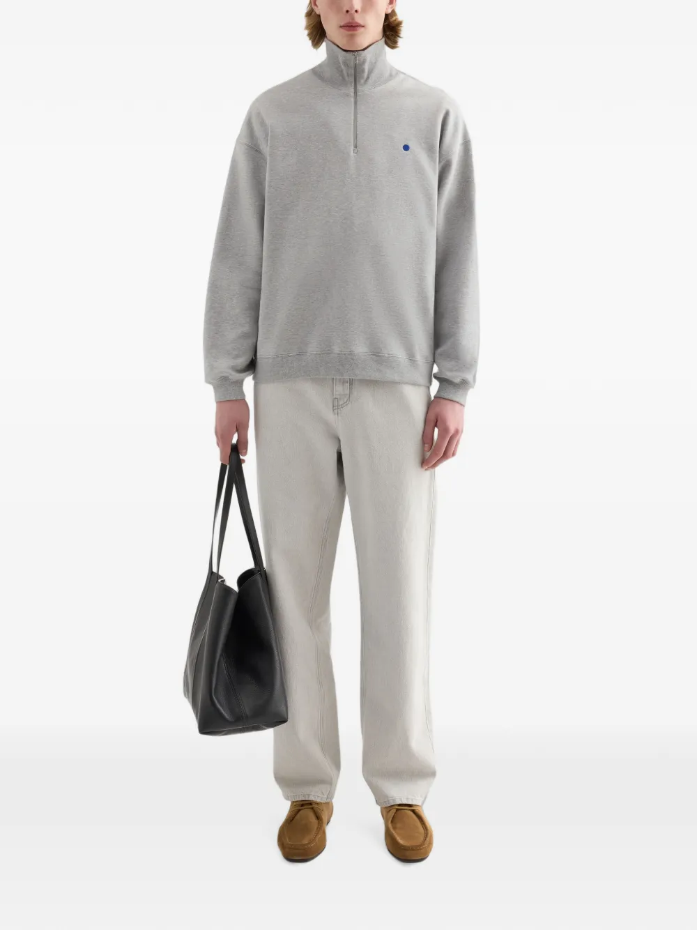 Jil Sander Trui van kasjmierblend Grijs