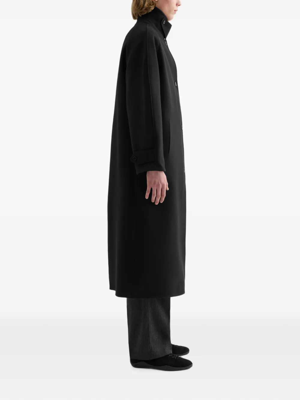 Jil Sander Vilten wollen jas Zwart