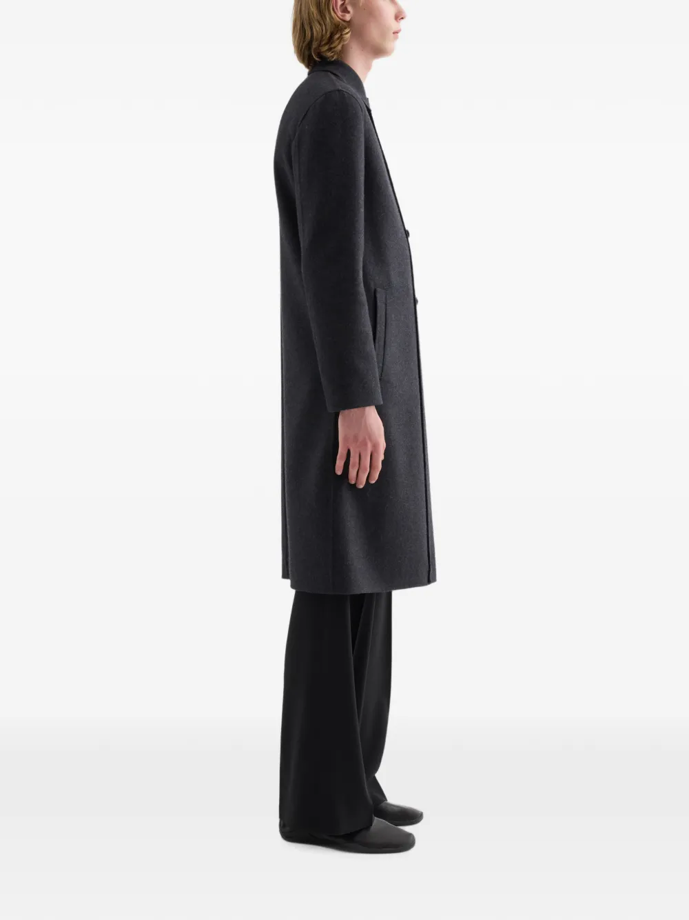 Jil Sander Kasjmier jas Grijs
