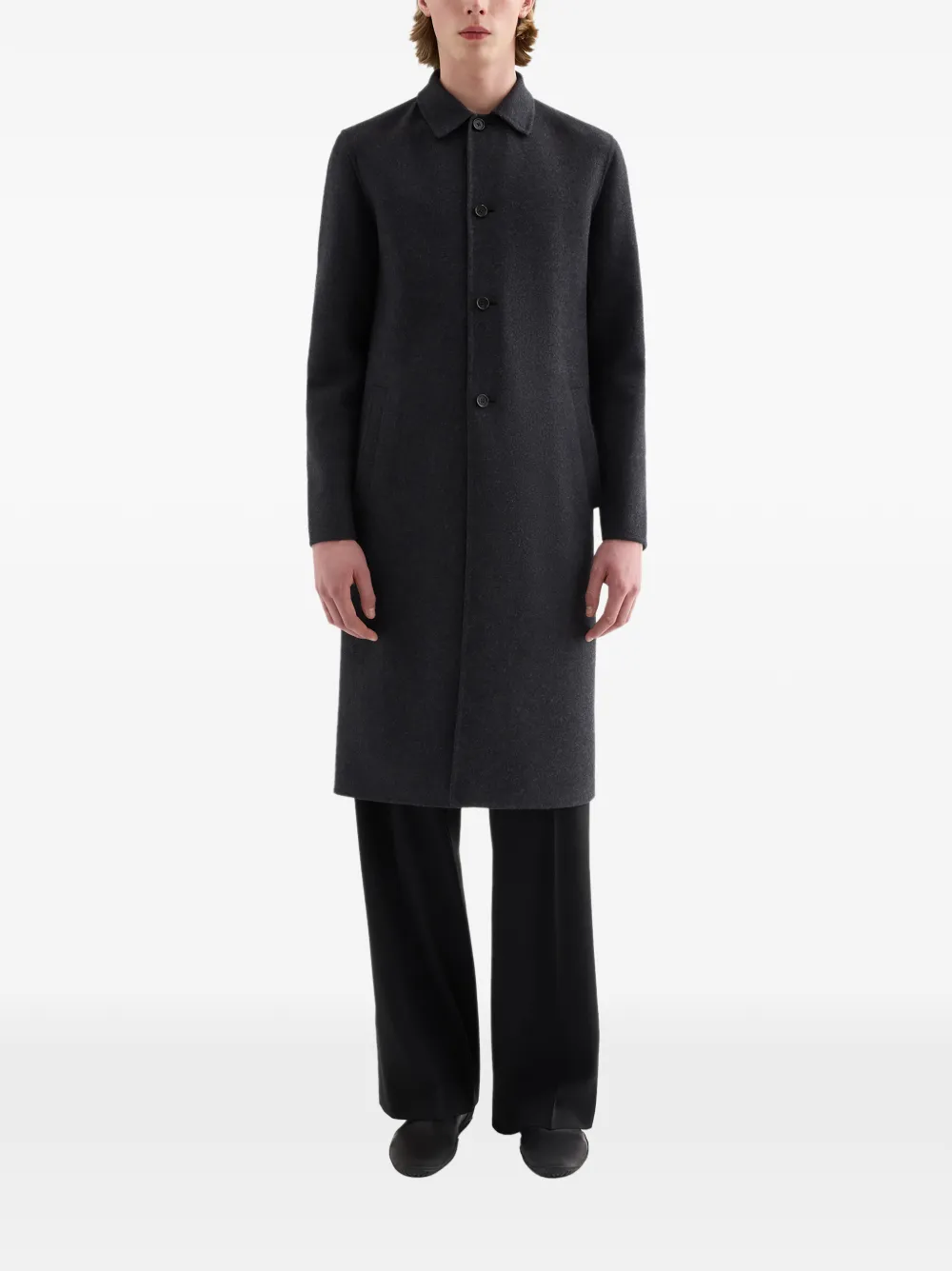 Jil Sander Kasjmier jas Grijs